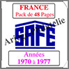 FRANCE - Pack 1970 à 1977 - Timbres Courants (2136) Safe