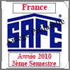FRANCE 2010 - Jeu Timbres Courants - 2 ème Semestre SANS Plaquette (2137/102) Safe