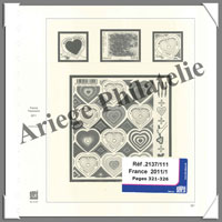 FRANCE 2011 - Jeu Timbres Courants - 1er Semestre (2137/111)