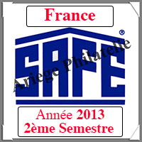 FRANCE 2013 - Jeu Timbres Courants - 2 me Semestre sans Plaquette (2137-132)