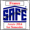 FRANCE 2014 - Jeu Timbres Courants - 1 er Semestre (2137/141) Safe