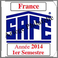 FRANCE 2014 - Jeu Timbres Courants - 1 er Semestre (2137/141)