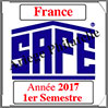 FRANCE 2017 - Jeu Timbres Courants - 1 er Semestre (2137/171) Safe