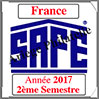 FRANCE 2017 - Jeu Timbres Courants - 2 ème Semestre sans Plaquette (2137/172) Safe