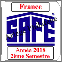 FRANCE 2018 - Jeu Timbres Courants - 2 me Semestre sans Plaquette (2137/182)