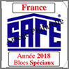 FRANCE 2018 - Feuilles Blocs Spéciaux (2137/18A) Safe