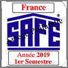 FRANCE 2019 - Jeu Timbres Courants - 1 er Semestre (2137/191) Safe