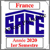 FRANCE 2020- Jeu Timbres Courants - 1 er Semestre (2137/201) Safe
