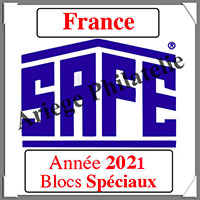 FRANCE 2021 - Feuilles Blocs Spciaux (2137/21A)