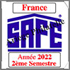FRANCE 2022 - Jeu Timbres Courants - 2 ème Semestre sans Plaquette (2137/222) Safe
