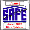 FRANCE 2022 - Feuilles Blocs Spéciaux (2137/22A) Safe
