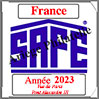 FRANCE 2023 - Feuilles pour Affiches Vue de Paris et Pont Alexandre III (2137/23D) Safe