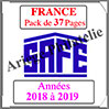 FRANCE - Pack 2016 à 2017 - Timbres Courants (2137-9) Safe
