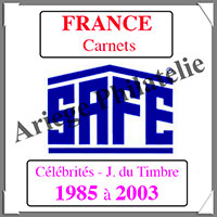 FRANCE - Pack 1985  2003 - Carnets Clbrits et Journes du Timbre (2137C)