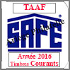 TERRES AUSTRALES Franaises 2016 - Jeu Timbres Courants (2171-16) Safe