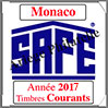 MONACO 2017 - Jeu Timbres Courants (2208-17) Safe