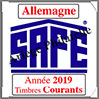ALLEMAGNE 2019 - Jeu Timbres Courants (2214-19) Safe