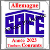 ALLEMAGNE 2023 - Jeu Timbres Courants (2214-23) Safe