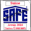 SUISSE 2016 - Jeu Timbres Courants (2366-16) Safe