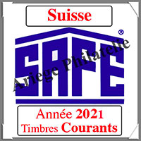 SUISSE 2021 - Jeu Timbres Courants (2366-21)