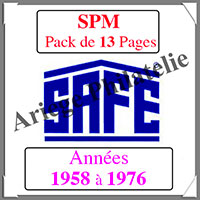 SAINT-PIERRE et MIQUELON - Pack 1958  1976 - Timbres Courants (2479)