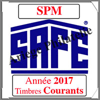 SAINT-PIERRE et MIQUELON 2017 - Jeu Timbres Courants (2480-17)