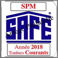 SAINT-PIERRE et MIQUELON 2018 - Jeu Timbres Courants (2480-18)