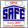 SAINT-PIERRE et MIQUELON 2019 - Jeu Timbres Courants (2480-19) Safe