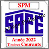 SAINT-PIERRE et MIQUELON 2022 - Jeu Timbres Courants (2480-22) Safe