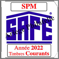 SAINT-PIERRE et MIQUELON 2022 - Jeu Timbres Courants (2480-22)