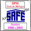 SAINT-PIERRE et MIQUELON - Pack 1986 à 2003 - Timbres Courants (2480) Safe