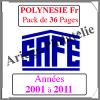 POLYNESIE Franaise - Pack 2001  2011 - Timbres Courants (2481-2)