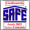 LIECHTENSTEIN 2022 - Jeu Timbres Courants (2505-22) Safe