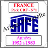 FRANCE - Pack 1952 à 1983 - Carnets Croix-Rouge (2575-1) Safe