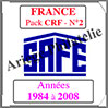 FRANCE - Pack 1984 à 2008 - Carnets Croix-Rouge (2575-2) Safe
