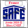 FRANCE 2011 - Jeu Blocs CNEP 2010 et 2011 (2628/11) Safe