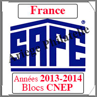 FRANCE 2014 - Jeu Blocs CNEP 2013 et 2014 (2628/14)