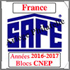 FRANCE 2017 - Jeu Blocs CNEP 2016 et 2017 (2628/17) Safe