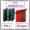 Reliure MOROCCO - POURPRE - Reliure sans Etui  (704-1) Safe