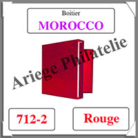 Boitier MOROCCO - ROUGE - Boitier SEUL (712-2)