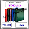 Reliure YOKAMA - BLEU - Reliure AVEC Etui  (774-784) Safe