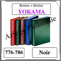 Reliure YOKAMA - NOIR - Reliure AVEC Etui  (776-786)