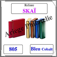 Reliure SKA - BLEU Cobalt - Reliure sans Etui  (805)