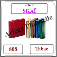 Reliure SKA - TABAC - Reliure sans Etui  (808)