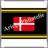 ETIQUETTE Autocollante - DRAPEAU - DANEMARK (Drapeau DANEMARK) Safe