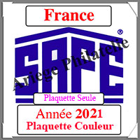 FRANCE 2021 - Plaquette COULEUR de l'Anne (PL21)