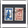 Fezzan - Année 1950 - N°54 à 55 - Neuf - Série Complète - OEUVRES de BIENFAISANCE Loisirs et Collections