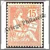 France : Anne 1902 complte - N124  128 - 5 Timbres