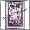France : Anne 1943 complte - N568  598 - 31 Timbres