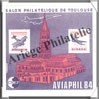AVIAPHIL - 1984 -  Salon Philatélique de TOULOUSE - Type 2 (CNEP N°5A) CNEP